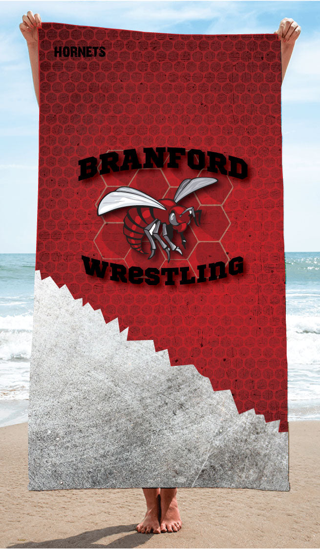 Branford Sublimated Beach Towel - 5KounT2018
