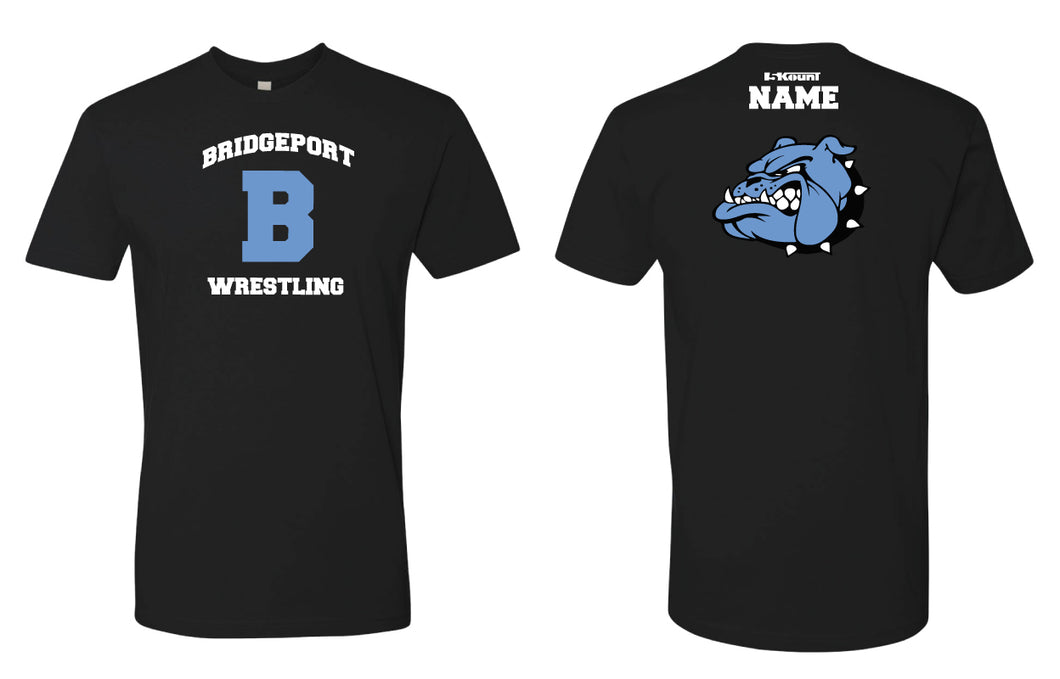 Bridgeport Wrestling Cotton Crew Tee - Black - 5KounT