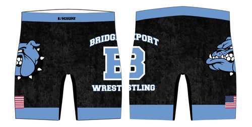 Bridgeport Wrestling Sublimated Compression Shorts - 5KounT