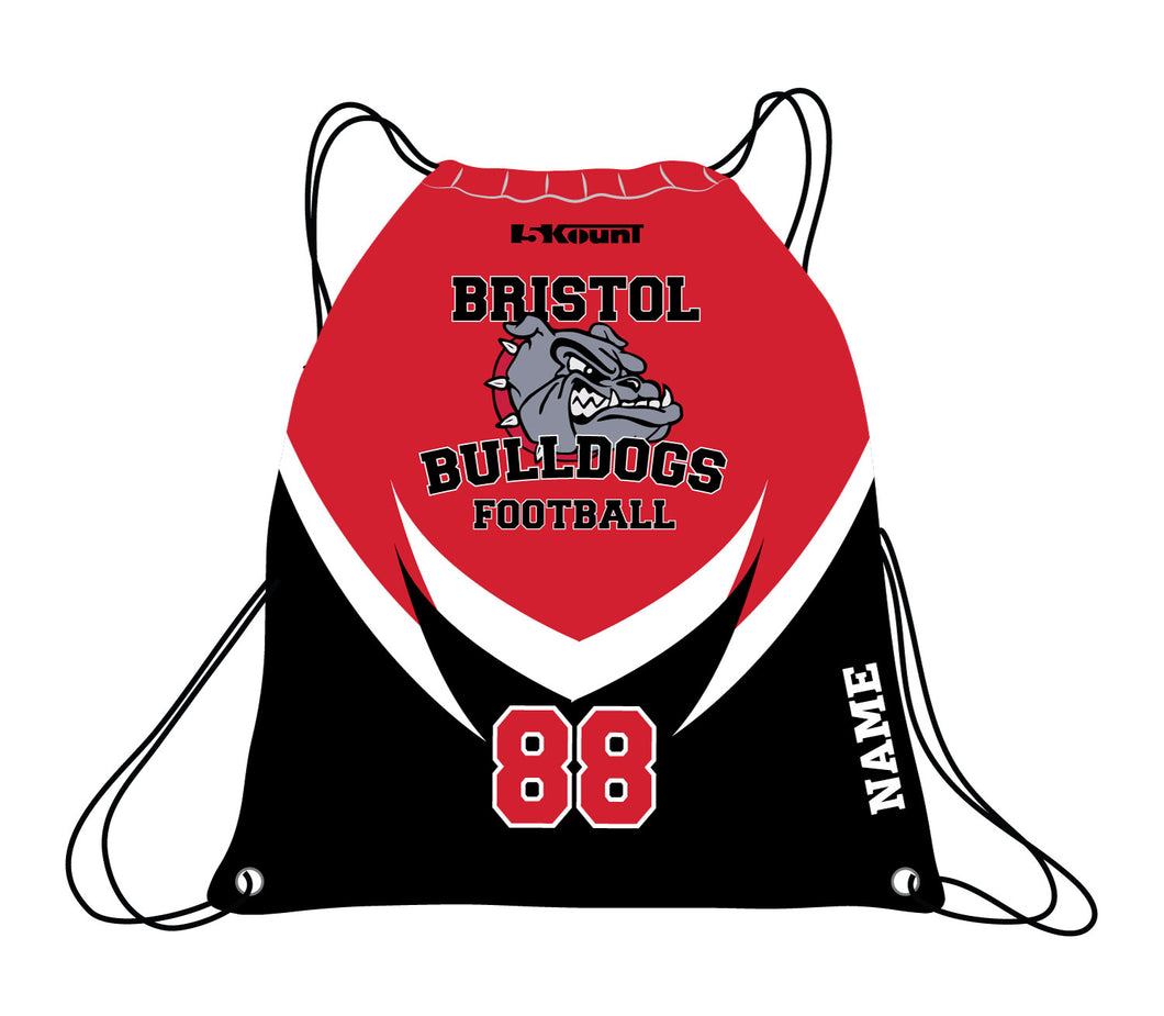 Bristol Jr. Football Sublimated Drawstring Bag - 5KounT