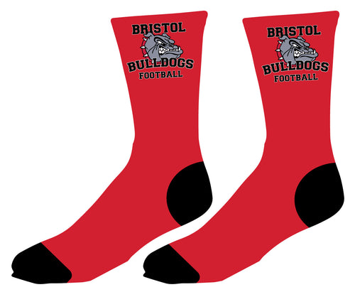 Bristol Jr. Football Sublimated Socks - 5KounT