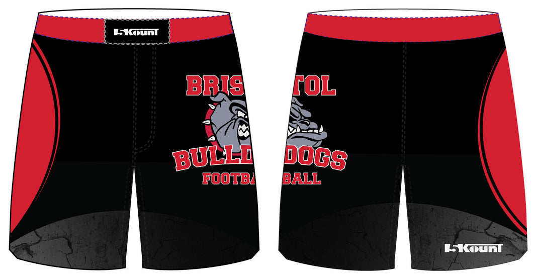 Bristol Jr. Football Sublimated Football Shorts - 5KounT