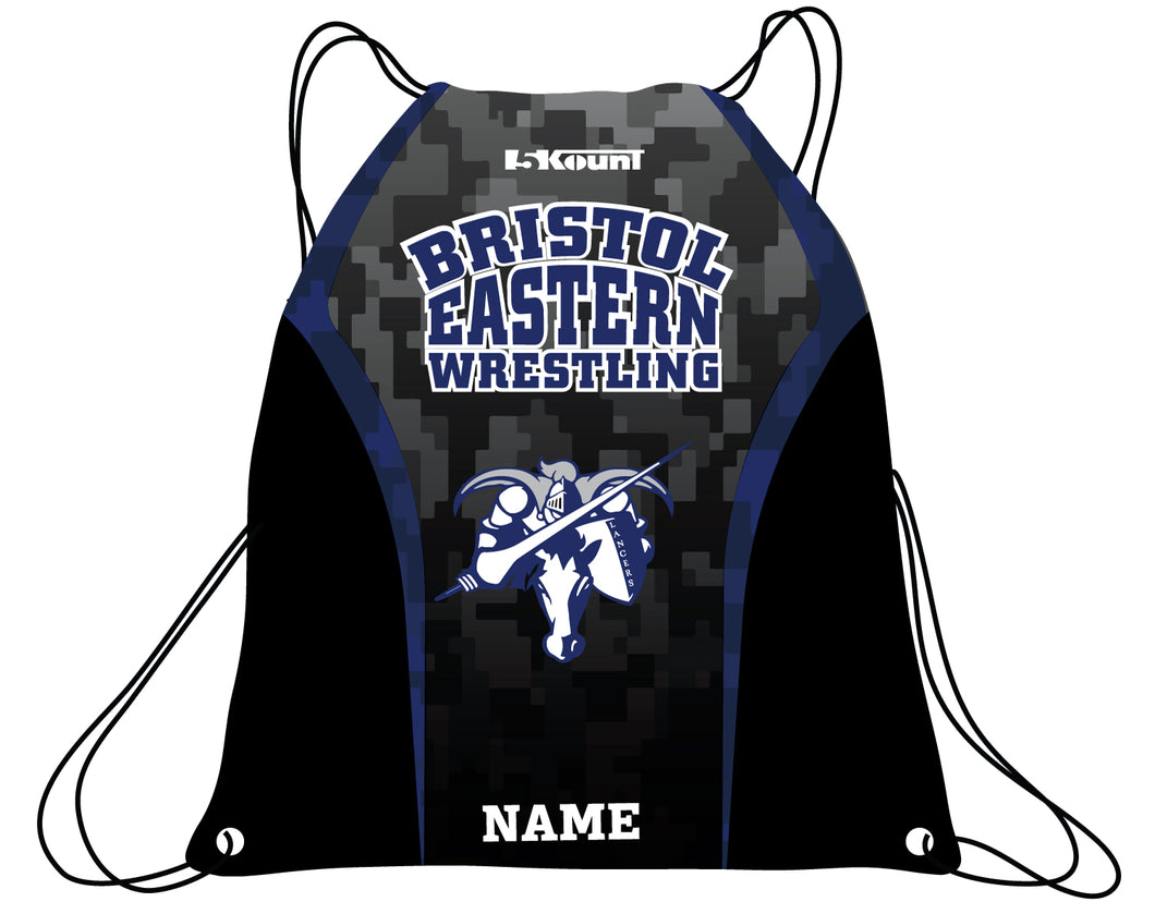 Bristol Eastern Wrestling Sublimated Drawstring Bag - 5KounT