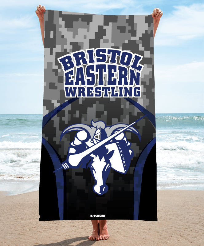 Bristol Eastern Wrestling Sublimated Beach Towel - 5KounT2018