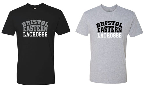 Bristol Eastern HS Lax Cotton Shirt - black/Heather Gray - 5KounT