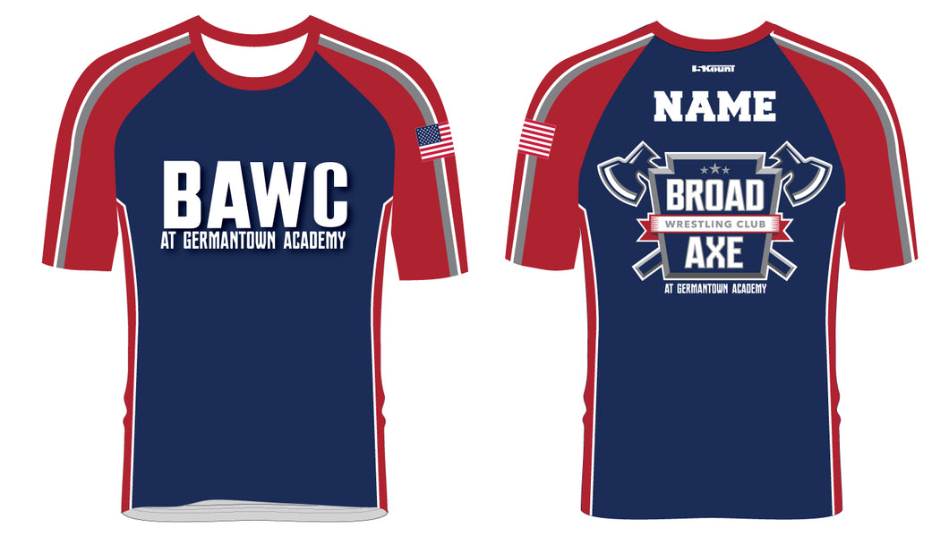 Broad Axe Wrestling Club Sublimated Fight Shirt - 5KounT