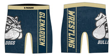 Glen Arden Bulldogs Wrestling Sublimated Compression Shorts - 5KounT