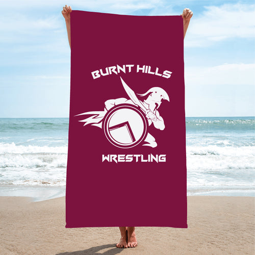 Burnt Hills Sublimated Beach Towel - 5KounT2018
