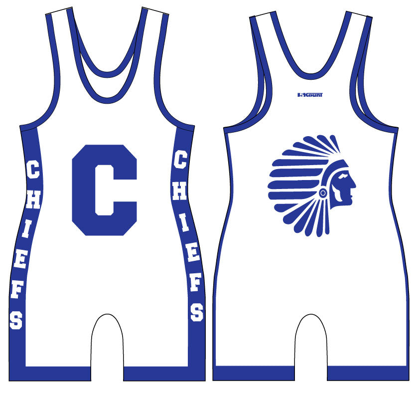 Caldwell Sublimated Singlet - White - 5KounT