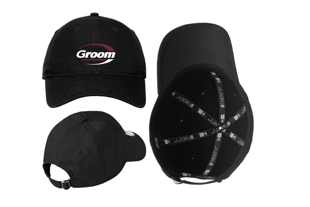 Groom Construction Cap - Black - 5KounT