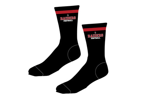 Cliffside Park Raiders Football Sublimated Socks