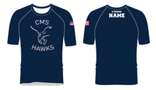 CMS Hawks Wrestling Sublimated Fight Shirt - 5KounT