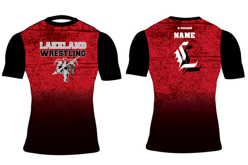 Lakeland Jr. Wrestling Sublimated Compression Shirt - 5KounT