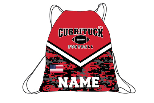 Currituck Football Sublimated Drawstring Bag - 5KounT
