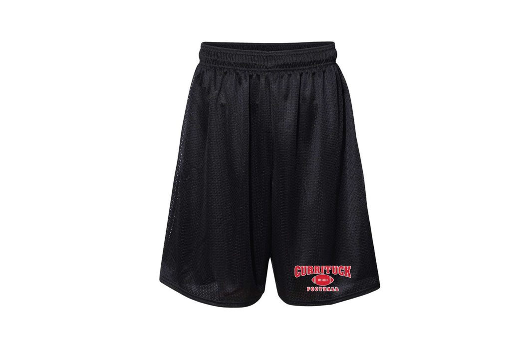 Currituck Football Tech Shorts - Black - 5KounT
