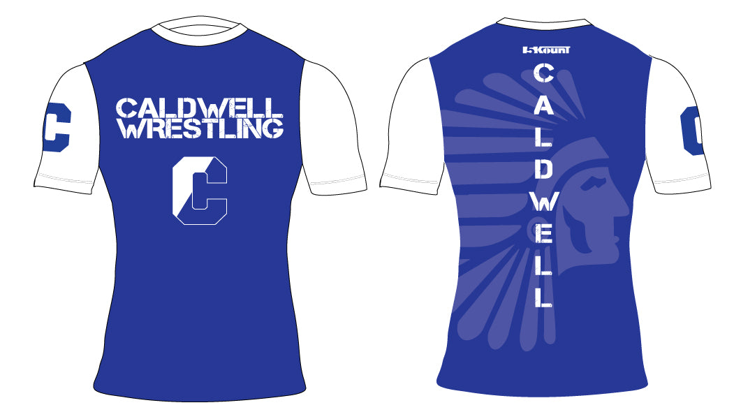 Caldwell Wrestling Sublimated Compression Shirt - 5KounT