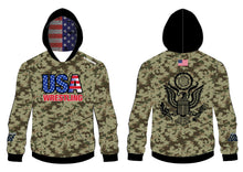 USA Wrestling Army Sublimated Hoodie - 5KounT2018