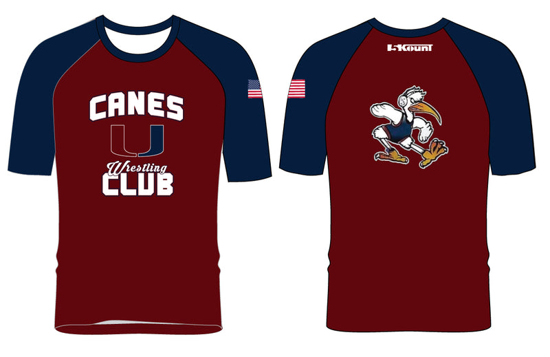 Canes Wrestling Club Sublimated Fight Shirt