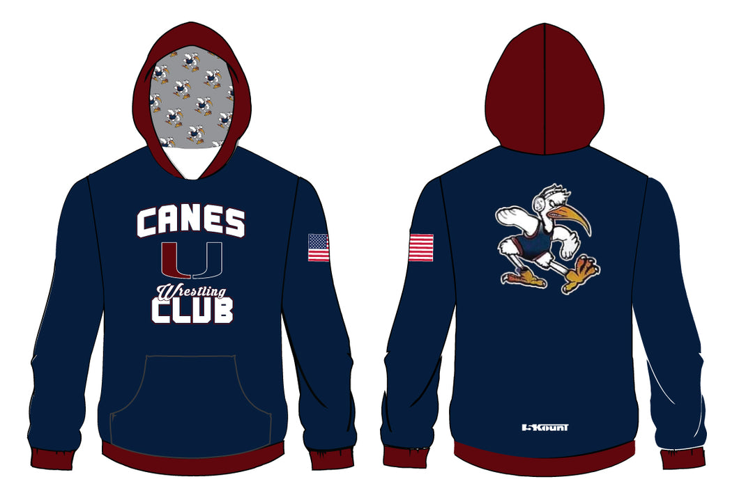 Canes Wrestling Club Sublimated Hoodie - 5KounT