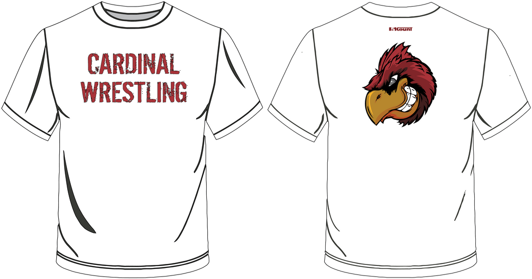 Cardinal Wrestling DRYFIT Shirt - 5KounT