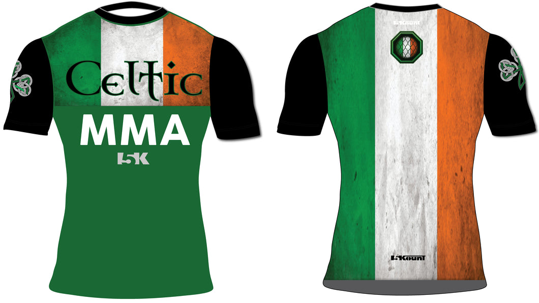 Celtic MMA Sublimated Compression Shirt - 5KounT