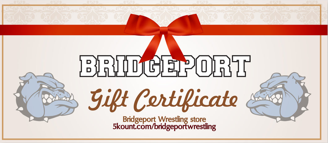Bridgeport Wrestling Gift Certificate - 5KounT