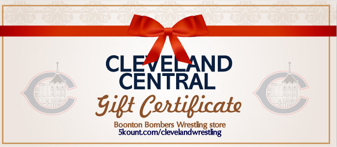 Cleveland Central Catholic Wrestling Gift Certificate - 5KounT