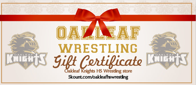 Oakleaf Knights HS Gift Certificate - 5KounT