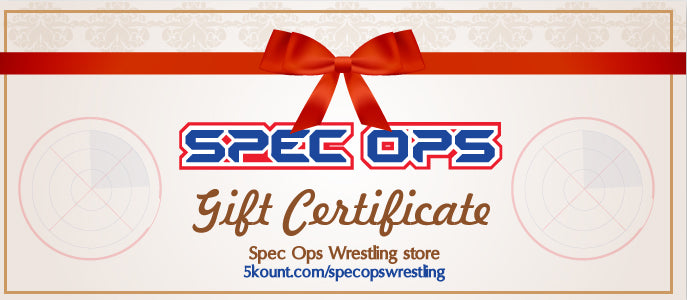 Spec Ops Wrestling Gift Certificate - 5KounT