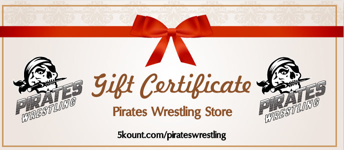 Pirates Wrestling Gift Certificate - 5KounT