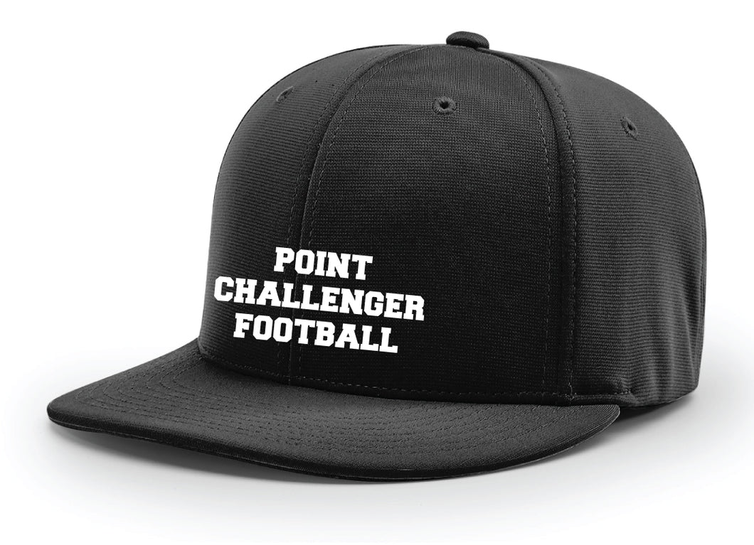 Challenger Football FlexFit Cap - Black - 5KounT