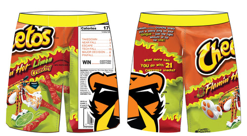 Flamin Hot Sublimated Fight Shorts - 5KounT2018