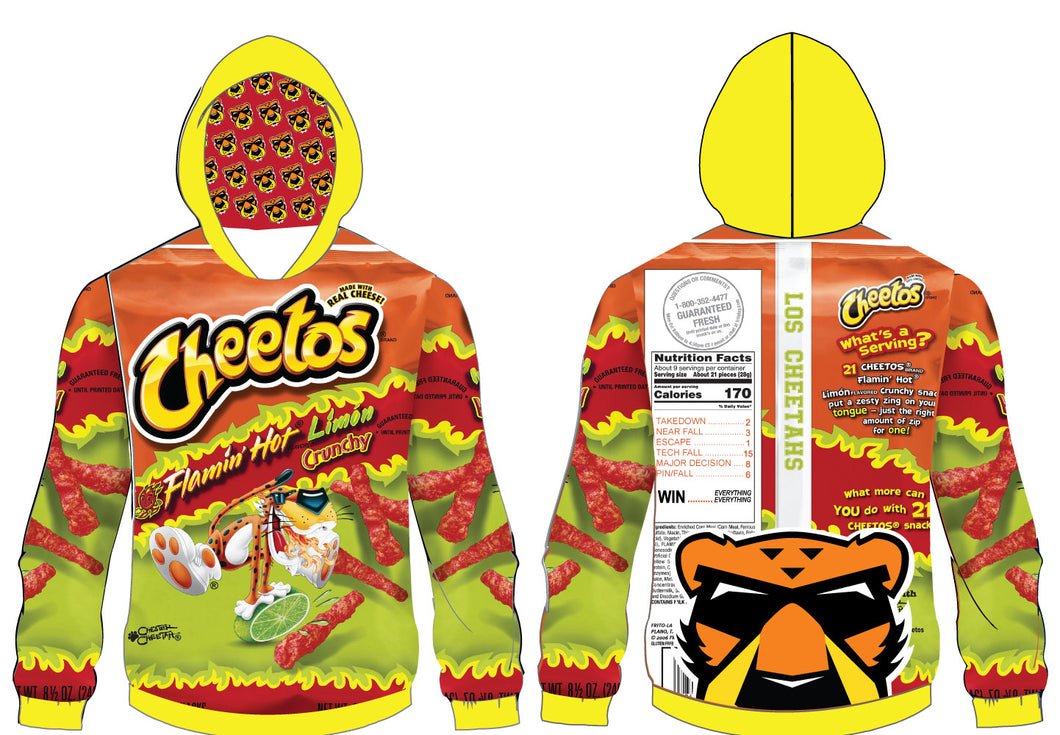 Flamin Hot Sublimated Hoodie - 5KounT2018