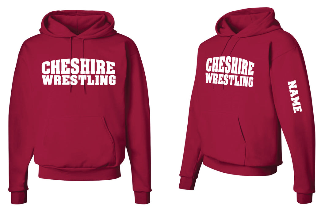 Cheshire Rams Cotton Hoodie - Red - 5KounT