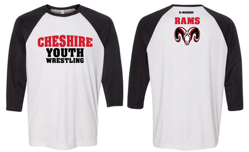 Cheshire Youth Baseball Shirt - Black Sleeves - 5KounT