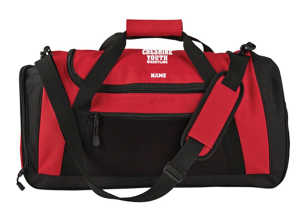 Cheshire Youth Sports Duffle - Red - 5KounT