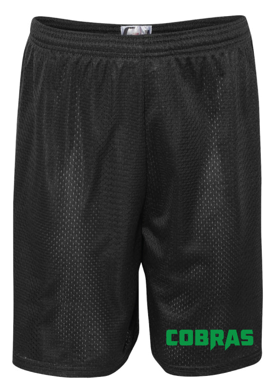 Colchester Cobras Tech Shorts - Black - 5KounT
