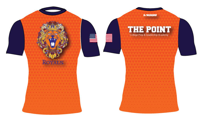 The Point Sublimated Compression Shirt - 5KounT