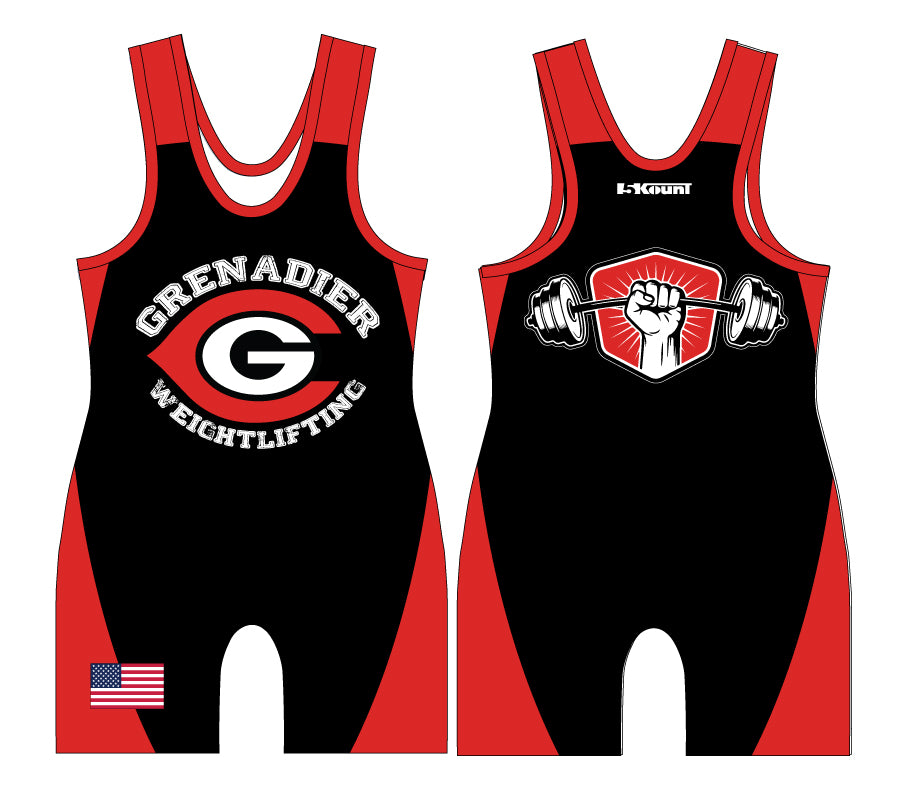 Colonial HS Weightlifting Sublimated Singlet - 5KounT