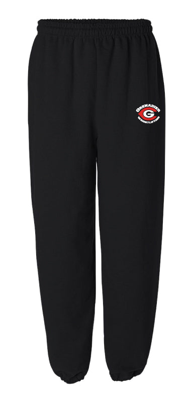 Colonial HS Weightlifting Cotton Sweatpants - Black - 5KounT