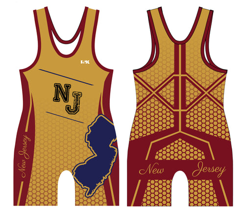 STATE - New Jersey Sublimated Men's Singlet - 5KounT2018