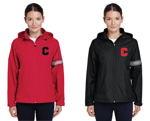 Cornell Dance All Season Hooded Jacket - Red or Black - 5KounT