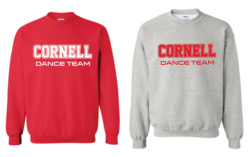 Cornell Dance Crewneck Sweatshirt - Red or Grey - 5KounT