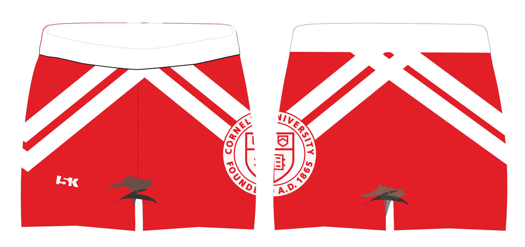 Cornell Dance Sublimated Shorts - Red - 5KounT