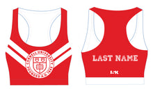 Cornell Dance Sublimated Sports Bra - Red - 5KounT