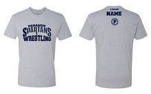 Paramus Wrestling Cotton Crew Tees - Grey - 5KounT