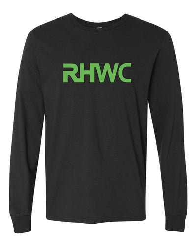 RedHawk Wrestling Club Long Sleeve Cotton Crew - Black/HeatherGrey - 5KounT