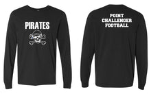 Challenger Football Cotton Long Sleeve - Black - 5KounT2018