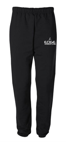 Edge Wrestling Cotton Sweatpants - Black - 5KounT