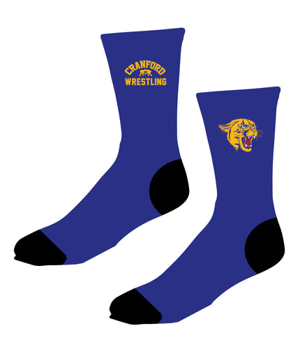 Cranford Wrestling Sublimated Socks - 5KounT